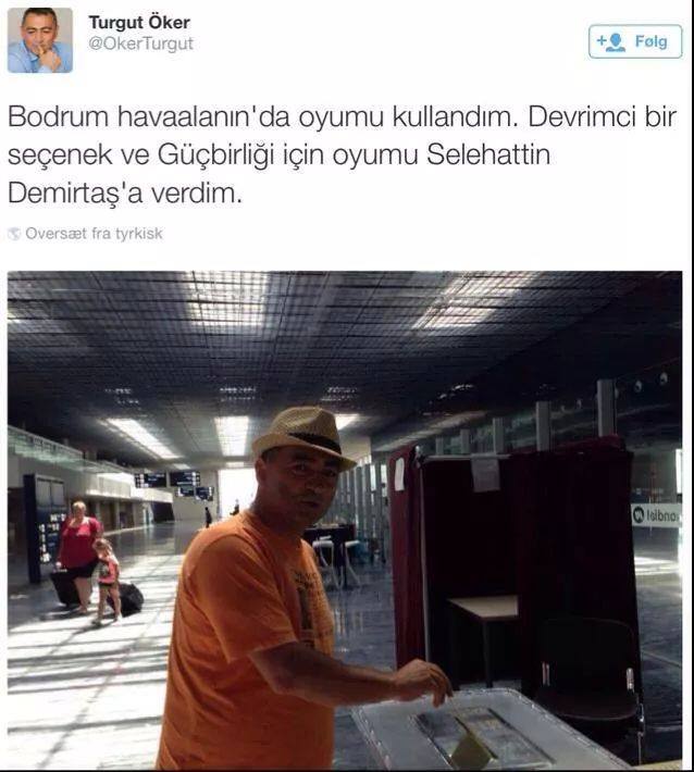 Başkan Turgut Öker Oylar Demirtaşa