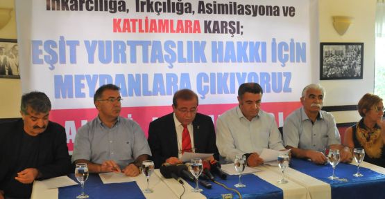 Aleviler eşit yurttaşlık için sokağa çıkıyor