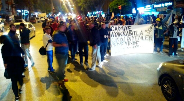 Dikmen, Karşıyaka, Samsun'da Soma ve Uğur Kurt Eylemleri